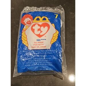 Ty Teenie Beanie Baby MEL #7 McDonald’s Happy Meal Kids Toy Sealed NEW 1998